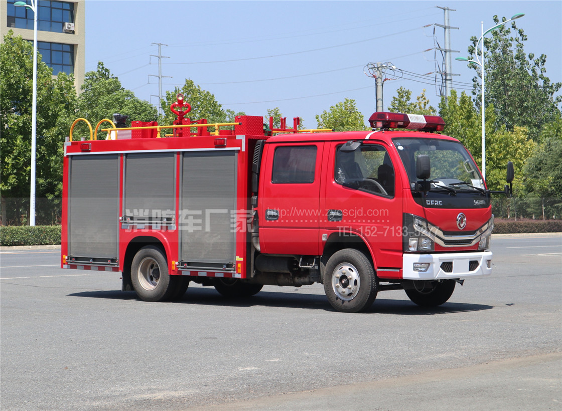 國六東風(fēng)2.5噸水罐消防車 國六東風(fēng)2.5噸水罐消防車